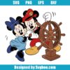 Sailor Mickey And Minnie Svg