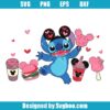 Stitch Valentine Svg