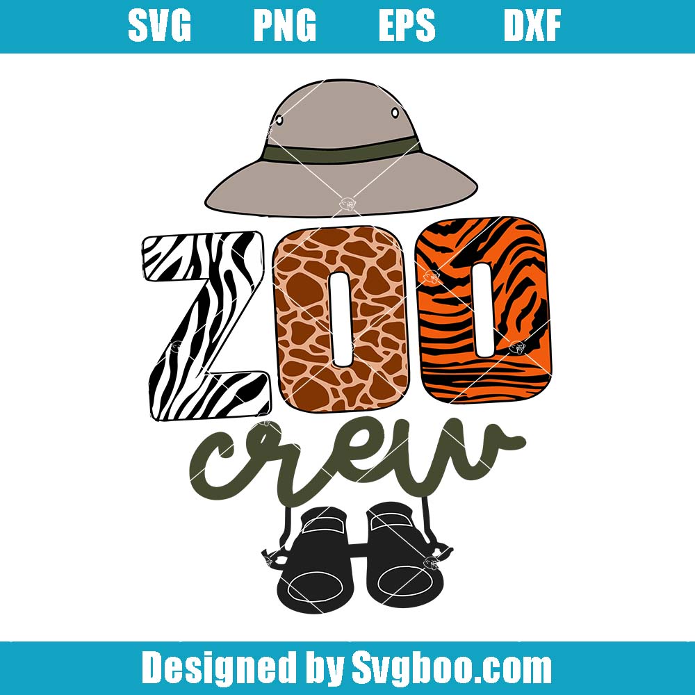 Zoo Crew Svg, Cousins Safari Team Svg, Friends Zoo Tour Svg Zoo Crew Svg