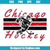 Chicago Hockey Svg