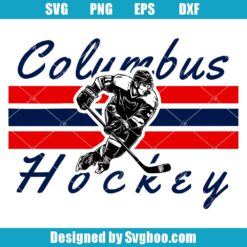 Columbus Hockey Svg