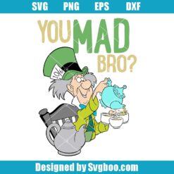 Disney Mad Hatter Svg