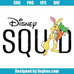 Disney Rabbit Squad Svg