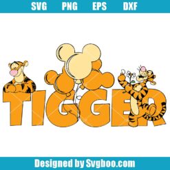 Disney Tigger Svg