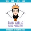 Disney Villains Svg, Evil Queen Svg