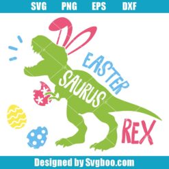 Easter Saurus Rex Svg