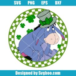 Eeyore Irish Day Svg
