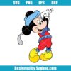 Funny Mickey Mouse Golf Svg