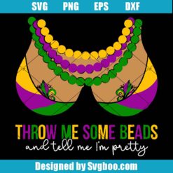 Mardi Gras Busty Svg