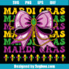 Mardi Gras Coquette Bow Svg