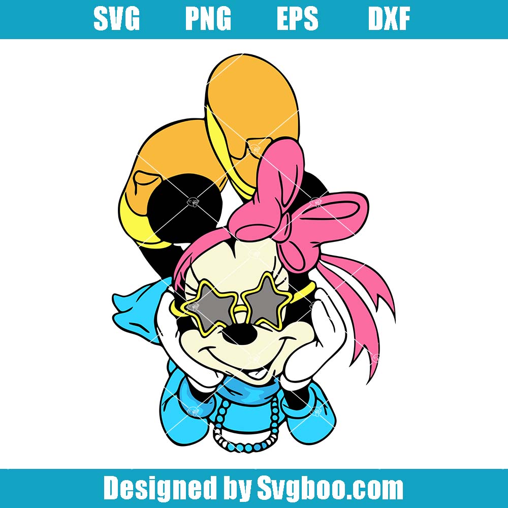 Minnie Mause Svg, Minnie Cool Svg, Cute Minnie Mause Svg Minnie Mause Svg