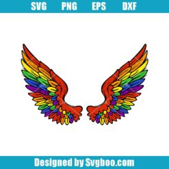 Pride Wings Svg