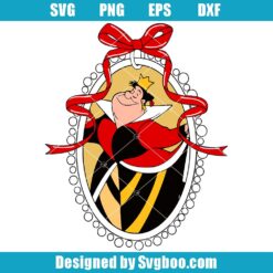 Queen Of Heart Characters Svg