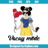 Snow White Vacay Mode Svg