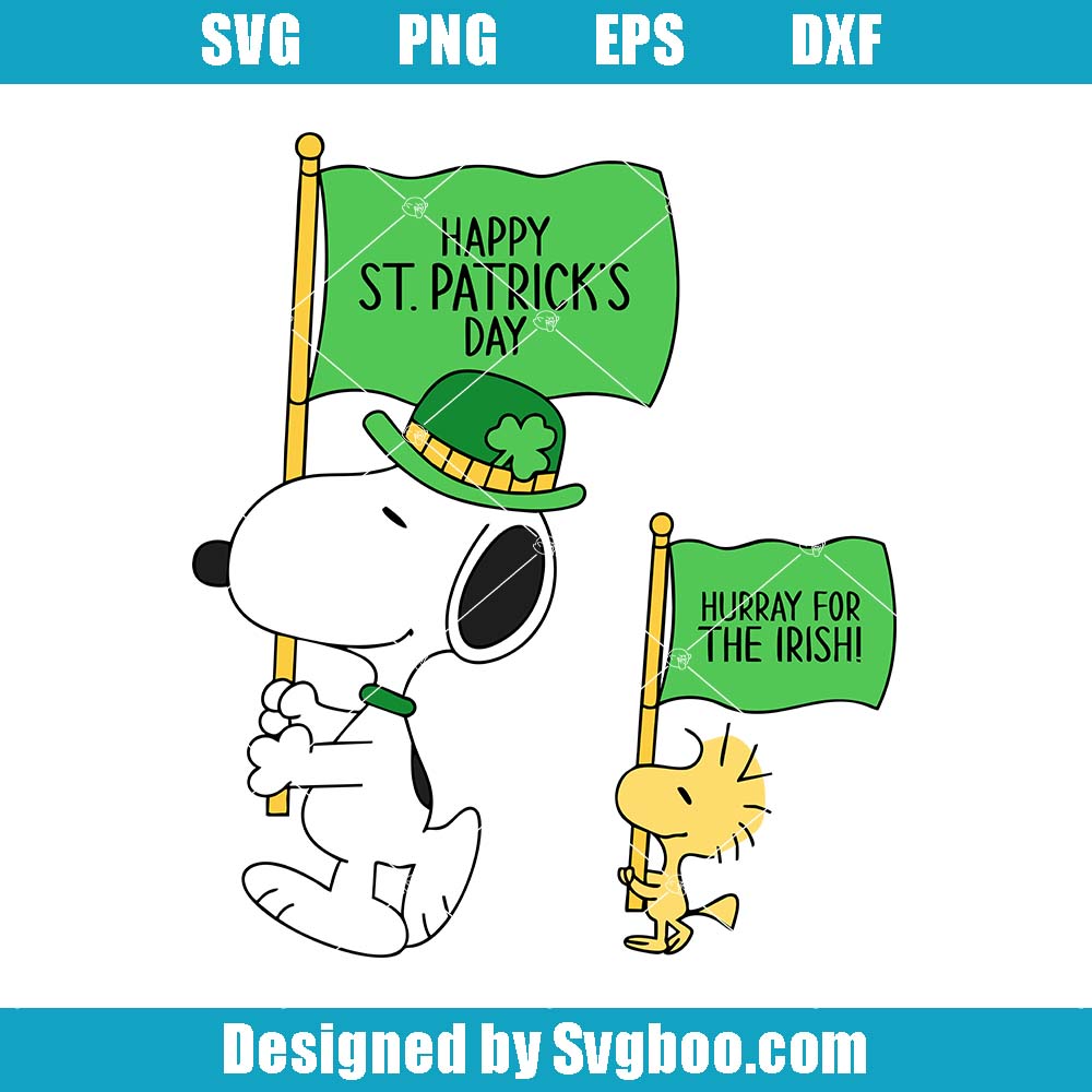 St Patricks Day Cutouts Svg, Irish Yard Art Svg, Happy Dog Svg