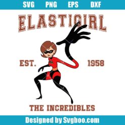 The Incredibles Varsity Svg