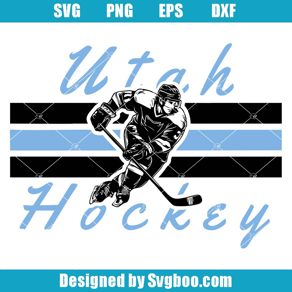 Utah Hockey Club Svg, Hockey Club Svg, Utah Sports Lover Svg