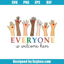 All Is Welcome Here Svg
