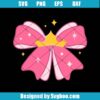 Aurora Princess Coquette Bow Svg