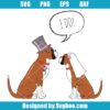 Boxer Wedding Svg