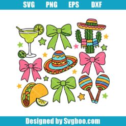 Coquette Cinco De Mayo Svg