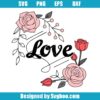 Floral Love Svg