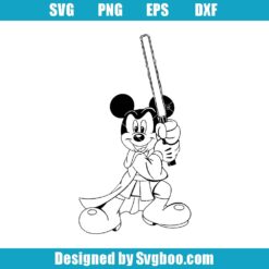 Jedi Master Mickey Svg