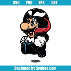 Mario Venom Character Svg