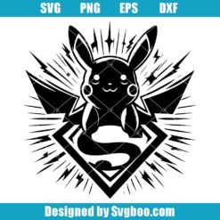 Super Pikachu Svg
