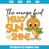 The Orange Bird Svg