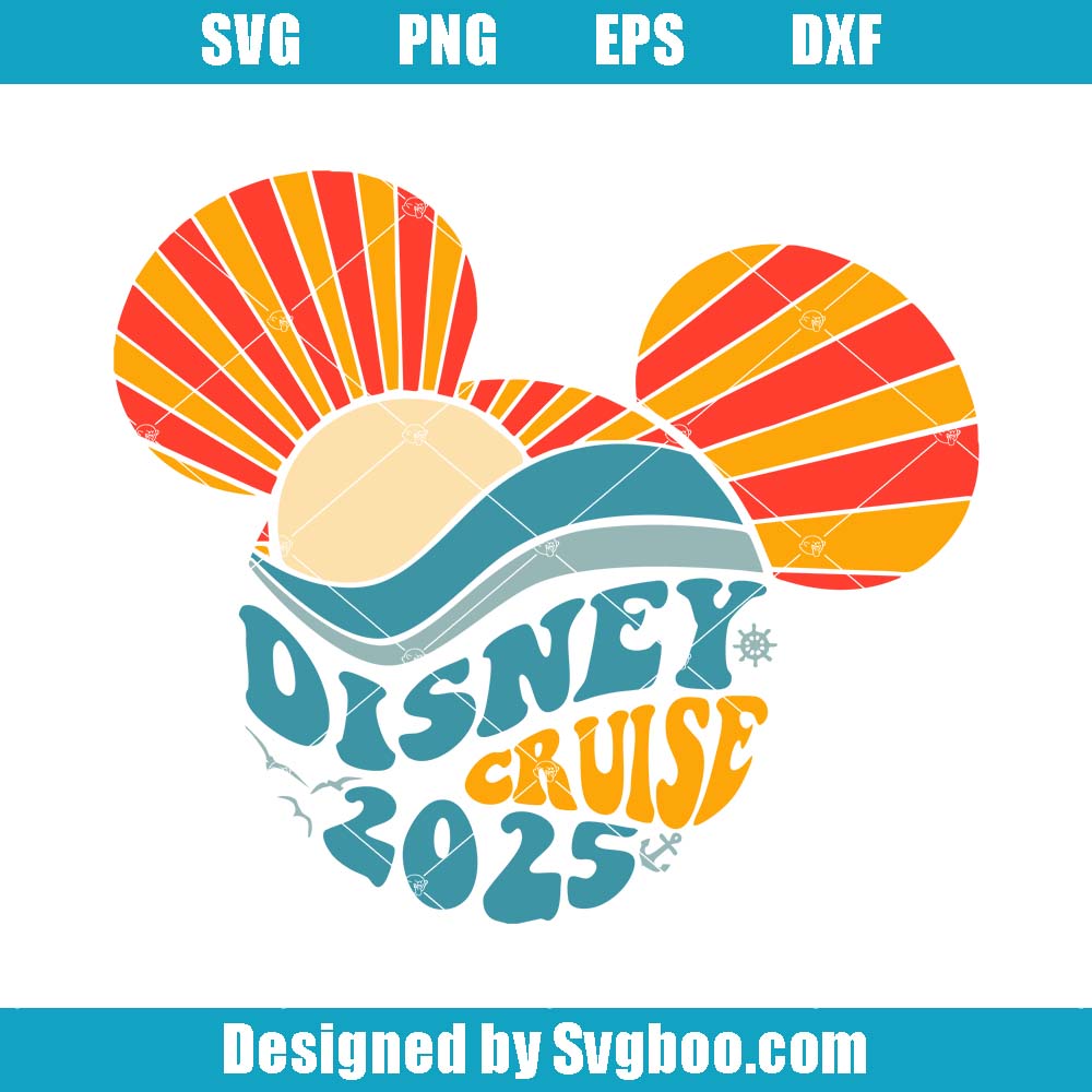 Disney Cruise 2025 Svg, Disney Cruise Svg, Mickey And Minnie Svg Disney Cruise 2025 Svg