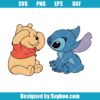Disney Winnie The Pooh And Stitch Besties Svg