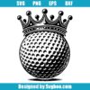 Golf Ball Crown Svg