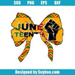 Juneteenth Coquette Svg