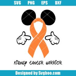 Kidney Cancer Warrior Svg