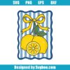 Lemon Coquette Svg