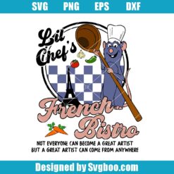 Lil Chef's French Bistro Svg