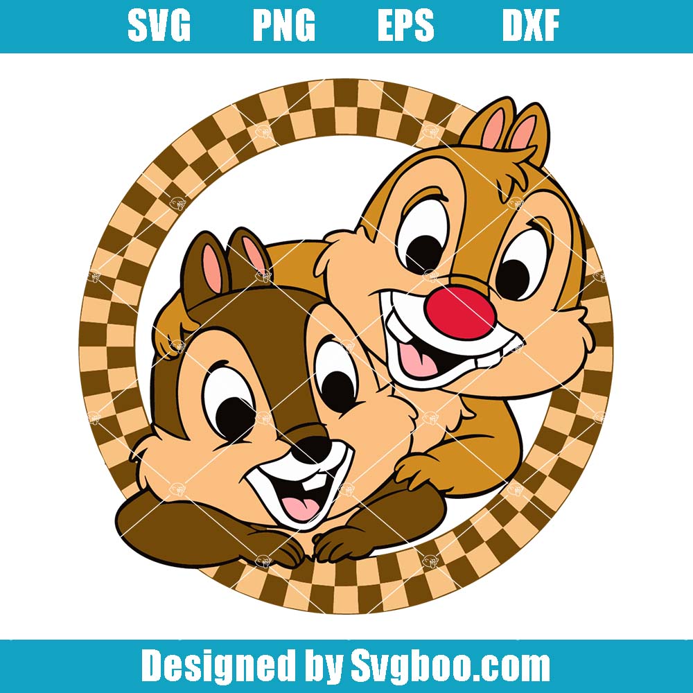Retro Chip And Dale Svg, Retro Disney Trip Svg, Disney Vacation Svg