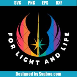 Star Wars Pride Rainbow Svg