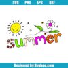 Sunshine And Flower Summer Svg
