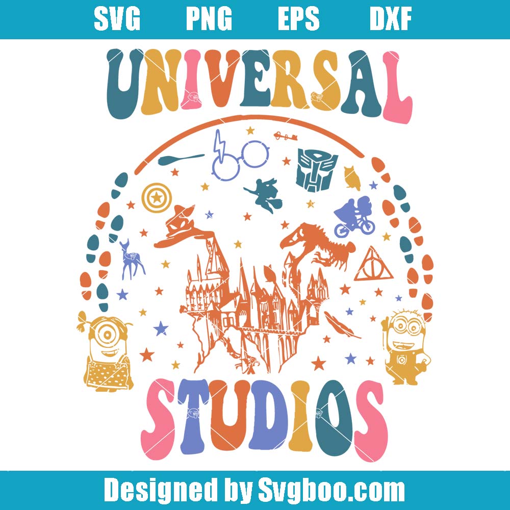 Universal Studios Svg, Disneyland Family Trip Svg, Disney Girls Svg