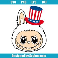 4th Of July Labubu Svg