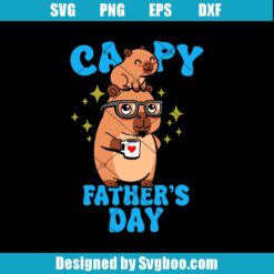 Capy Father's Day Svg