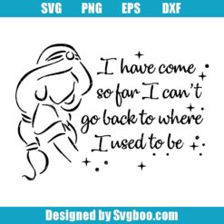 I Have Come So Dar I Can't Go Back Svg
