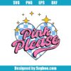 Kind Heart Pink Please Svg