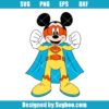 Mickey Mouse Superhero Svg