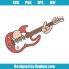 Patriotic Electric Guitar Svg