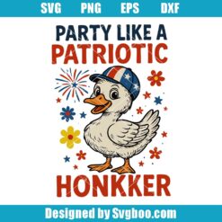 Patriotic Honkker Svg