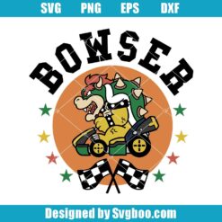 Super Mario Bowser Svg
