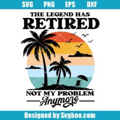 The Legend Has Retired Svg